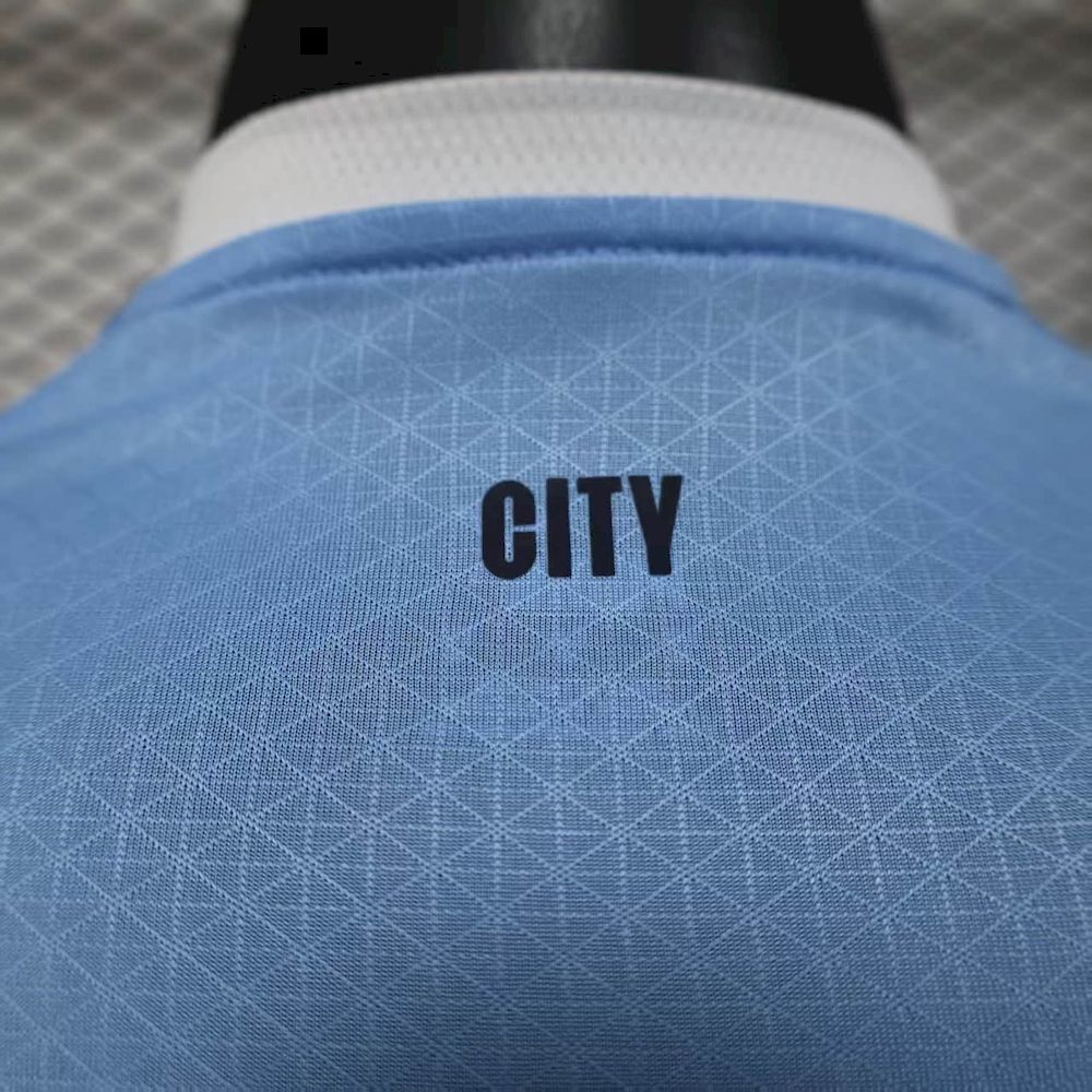 Manchester City 25-26 Home Long Sleeve Player Version