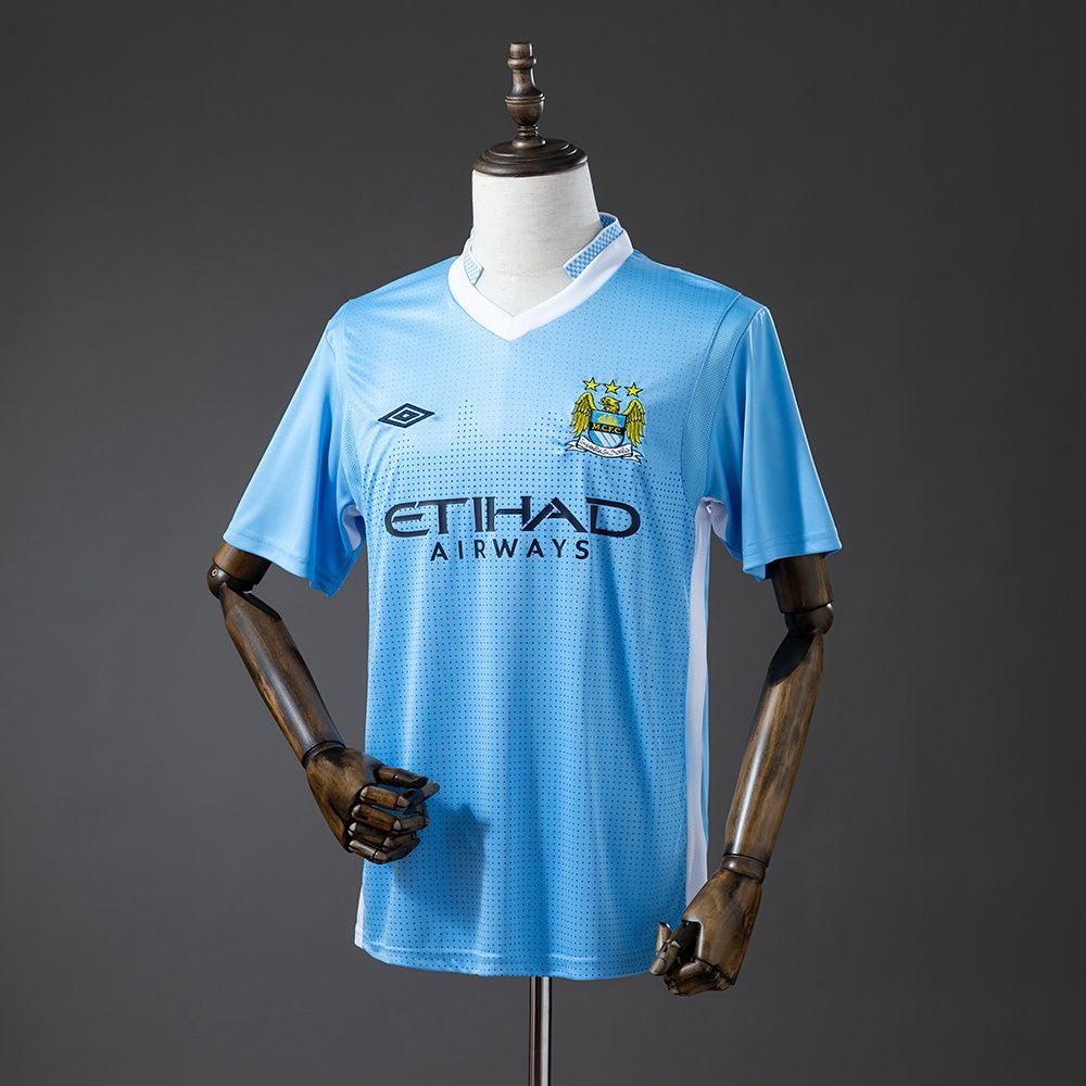 Manchester City Home 2011-12 Retro Jersey