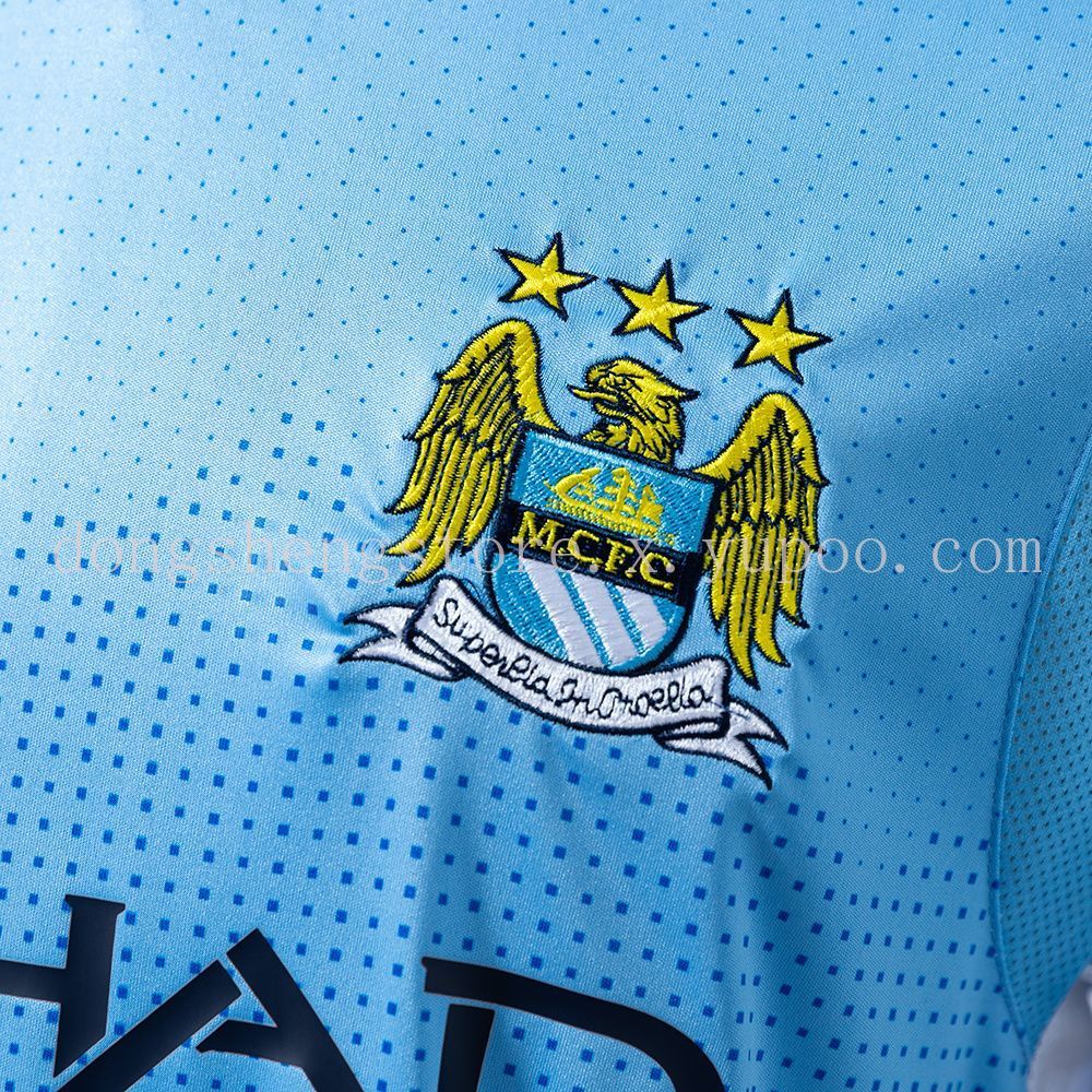 Manchester City Home 2011-12 Retro Jersey