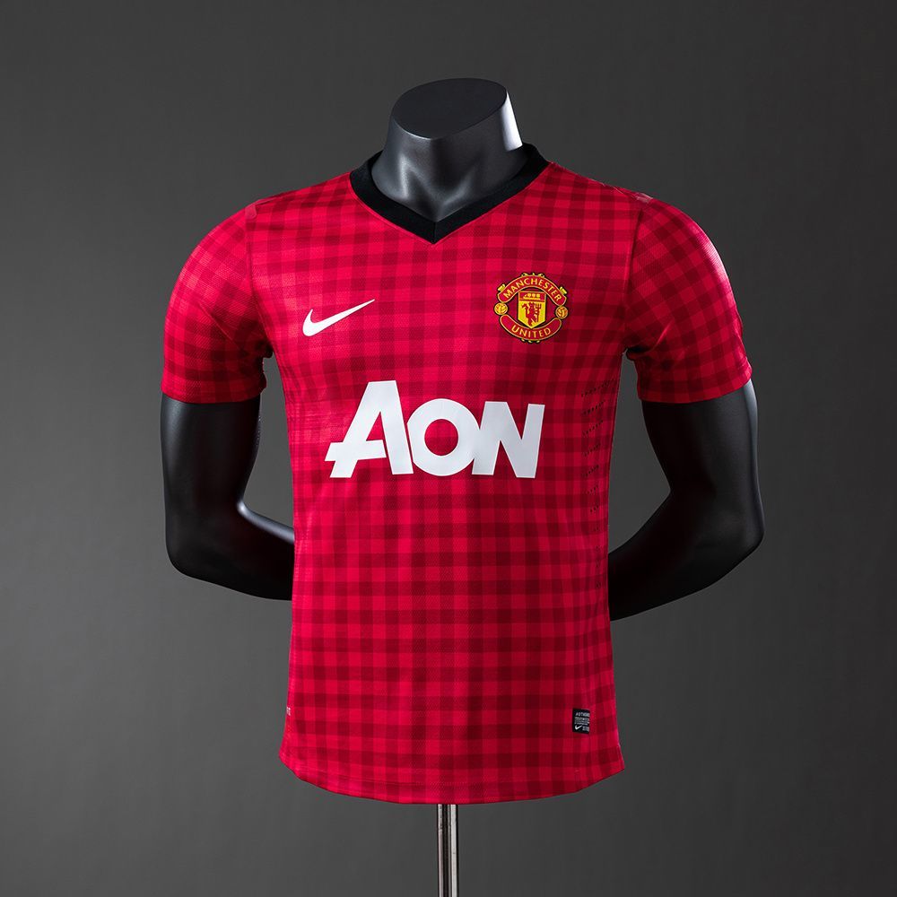 Manchester United 12-13 Home Player Version Retro Jersey