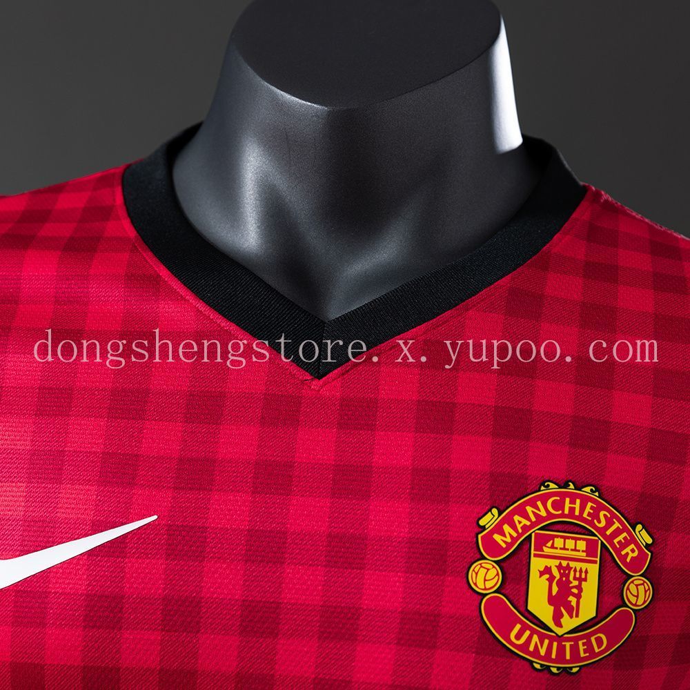 Manchester United 12-13 Home Player Version Retro Jersey