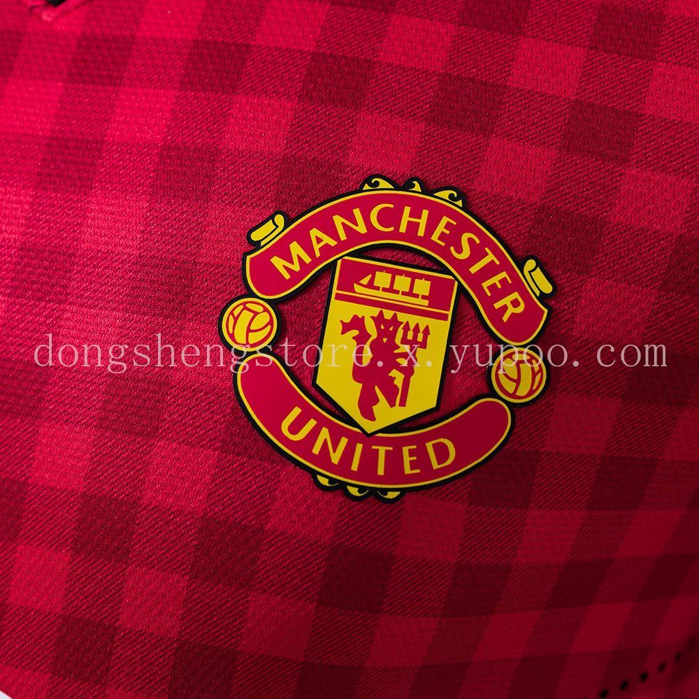 Manchester United 12-13 Home Player Version Retro Jersey