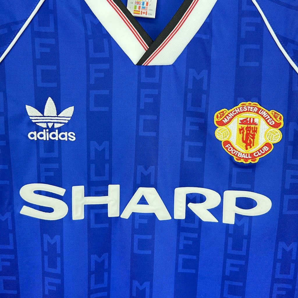 Manchester United 1988-89 Away Retro Jersey