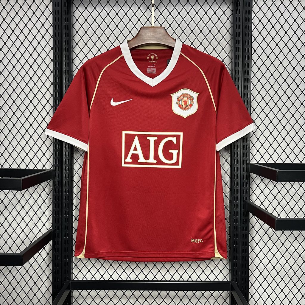 Manchester United 2006-07 Home Retro Jersey