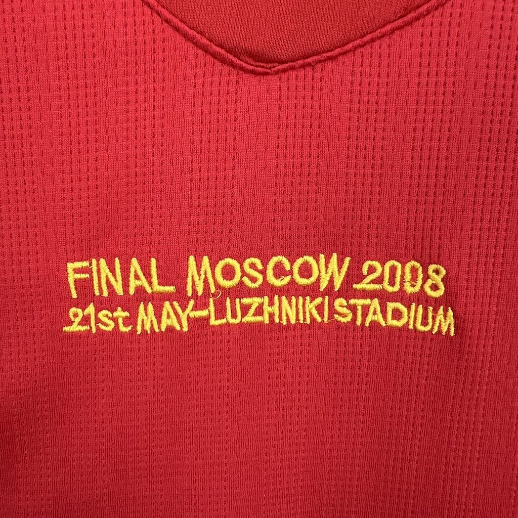 Manchester United 2007-08 Home UCL Retro Jersey