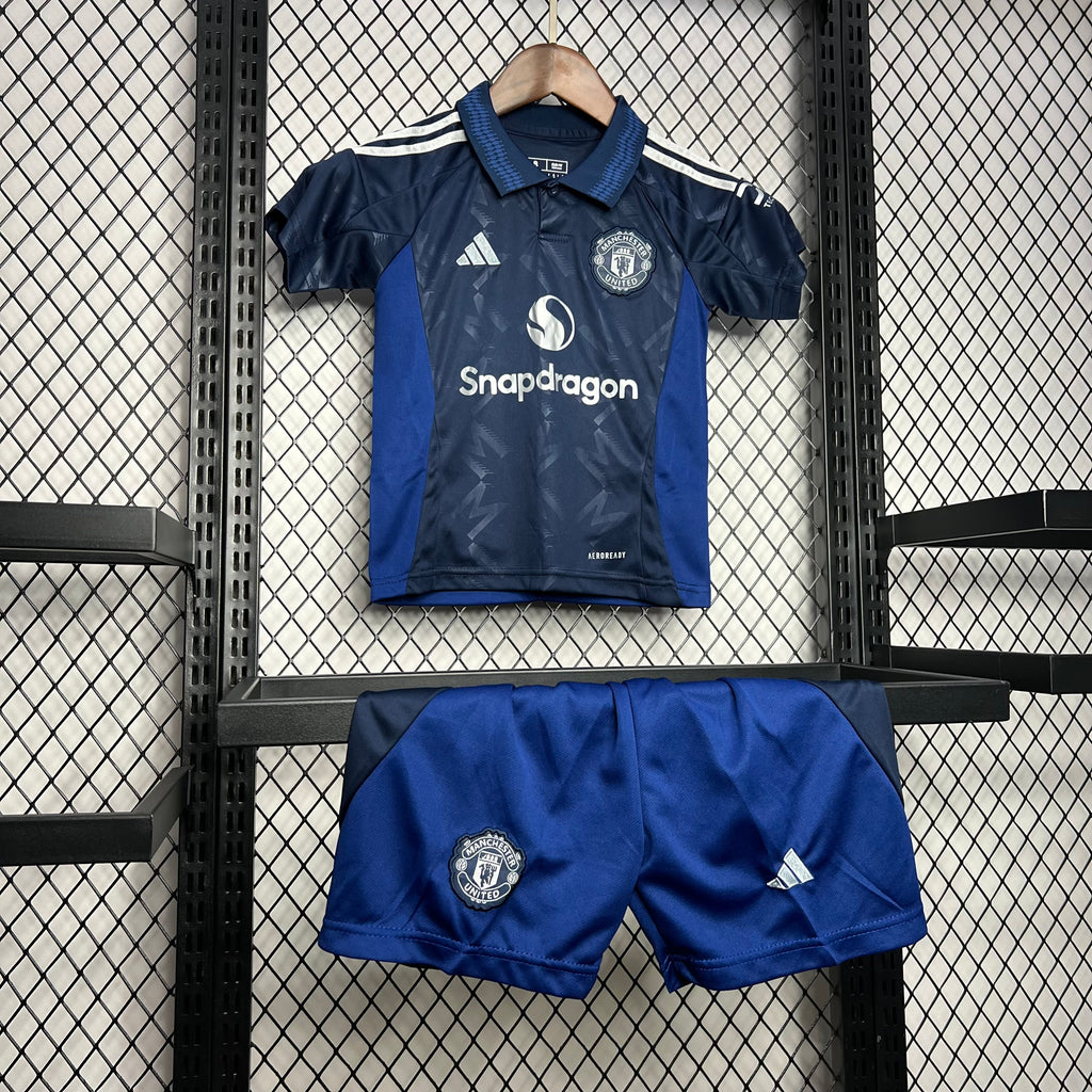 Manchester United 2024-25 Away Kids Kit