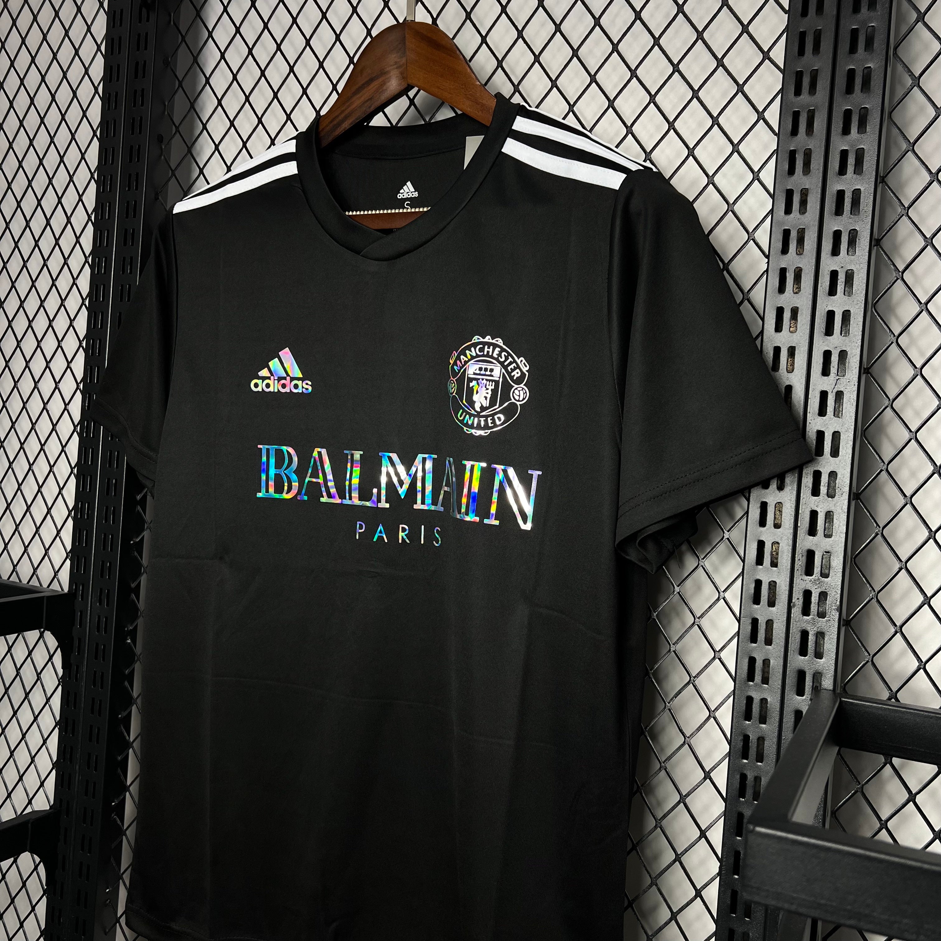 Manchester United 2024-25 Balmain Co-Branded Edition T-shirt