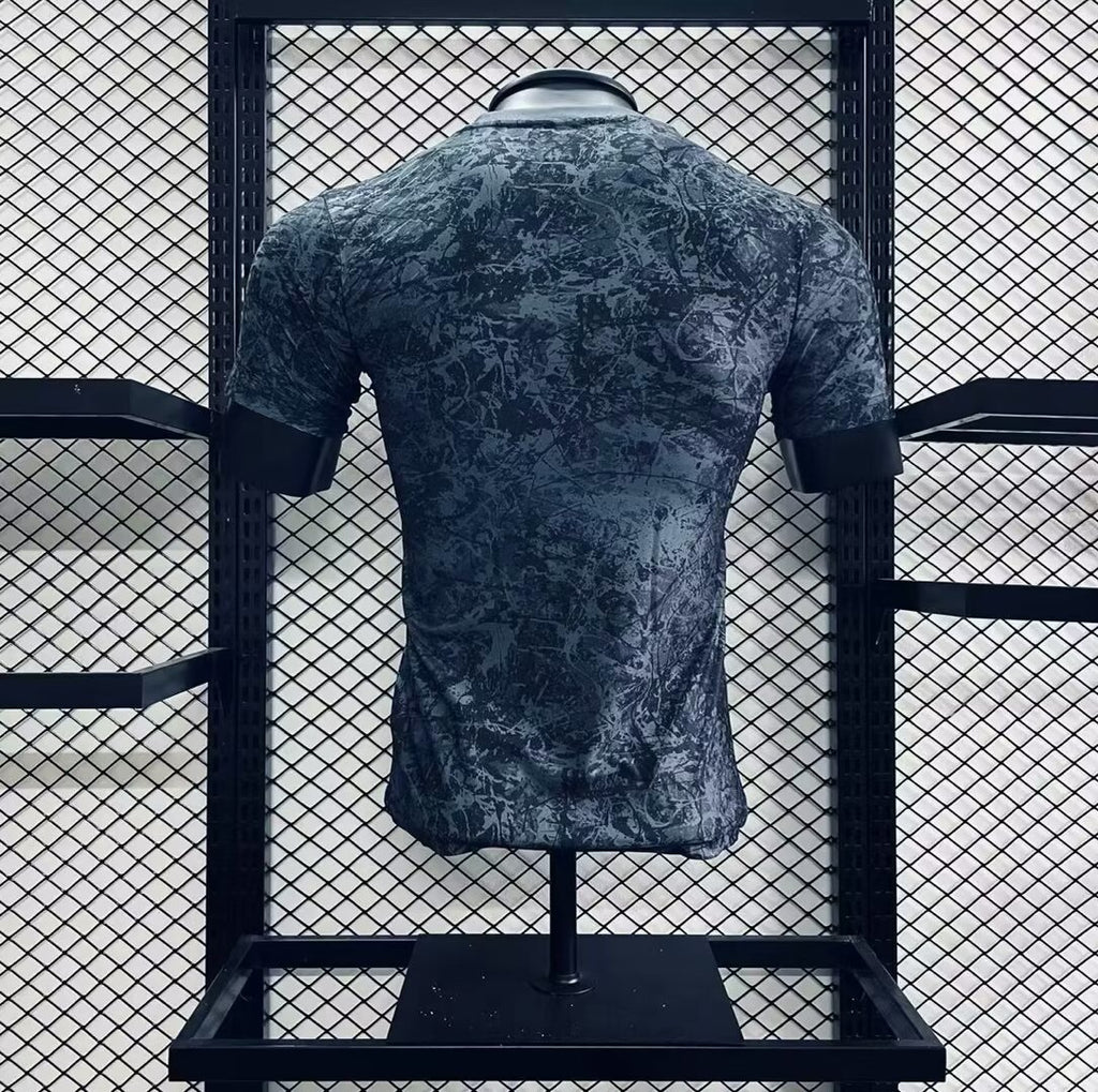 Manchester United 2024-25 Stone Roses Pre-Match Jersey Player Version