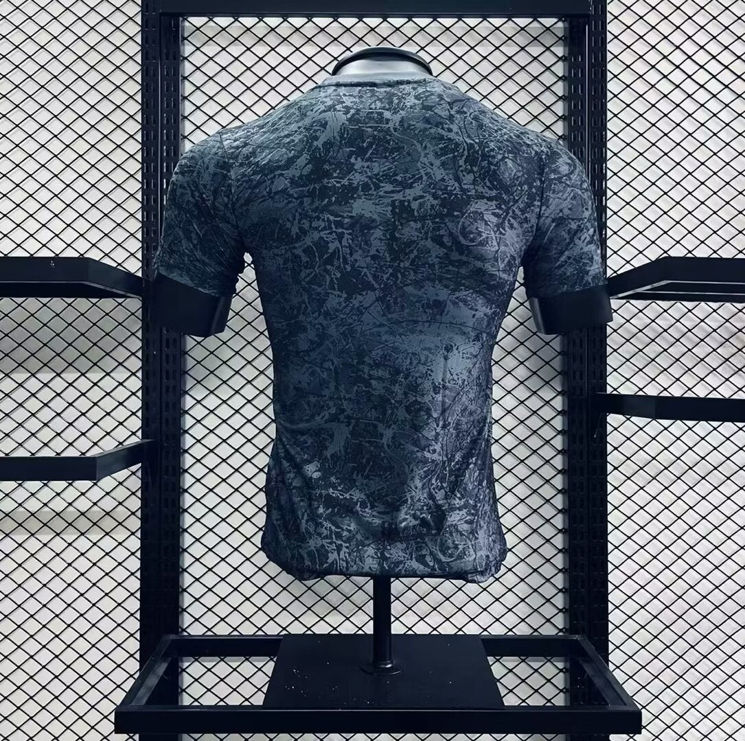 Manchester United 2024-25 Stone Roses Pre-Match Jersey Player Version