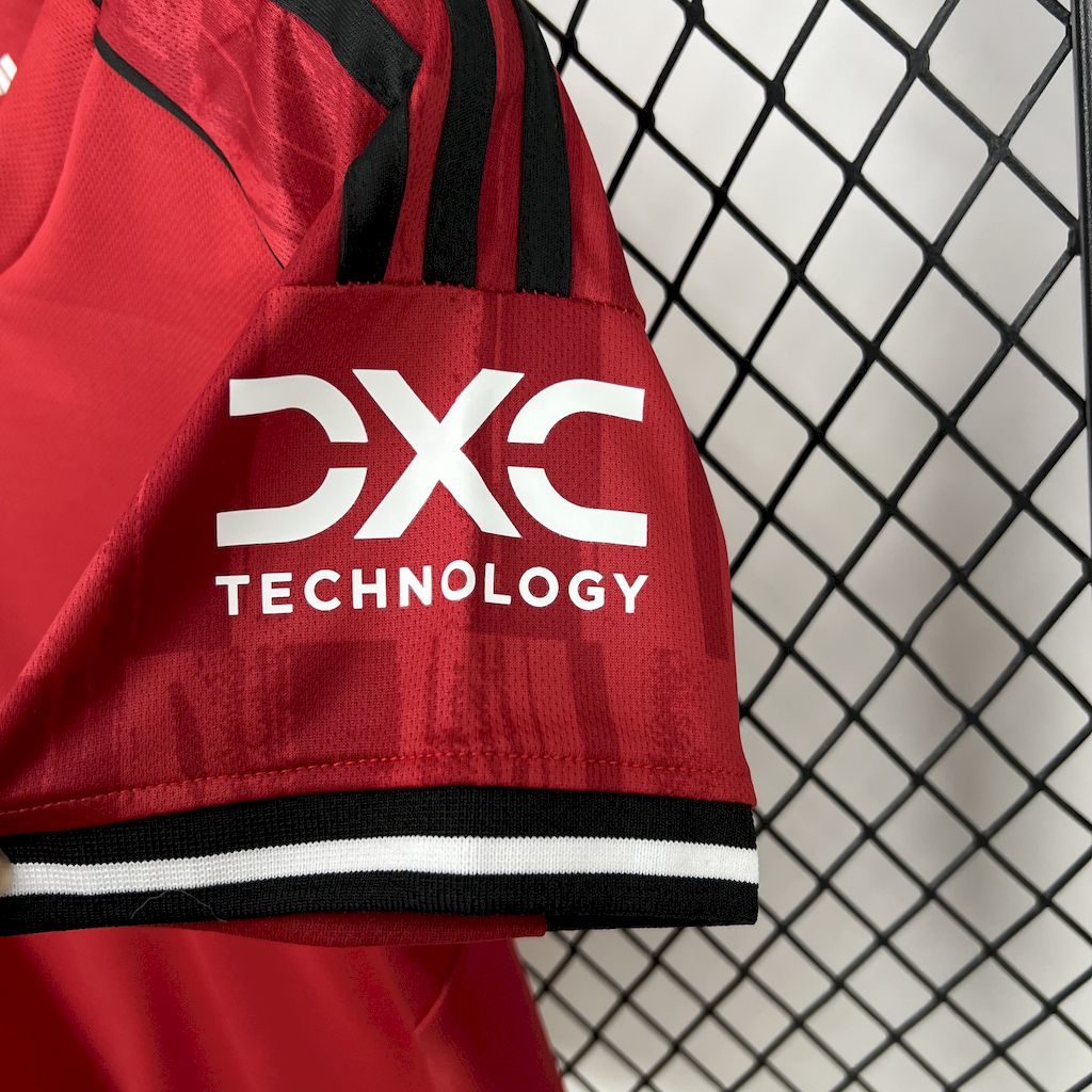 Manchester United 2025-26 Home Kids Kit