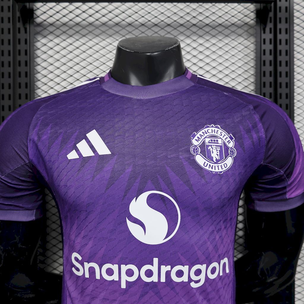 Manchester United 2025-26 Purple Special Edition Jersey Player Version