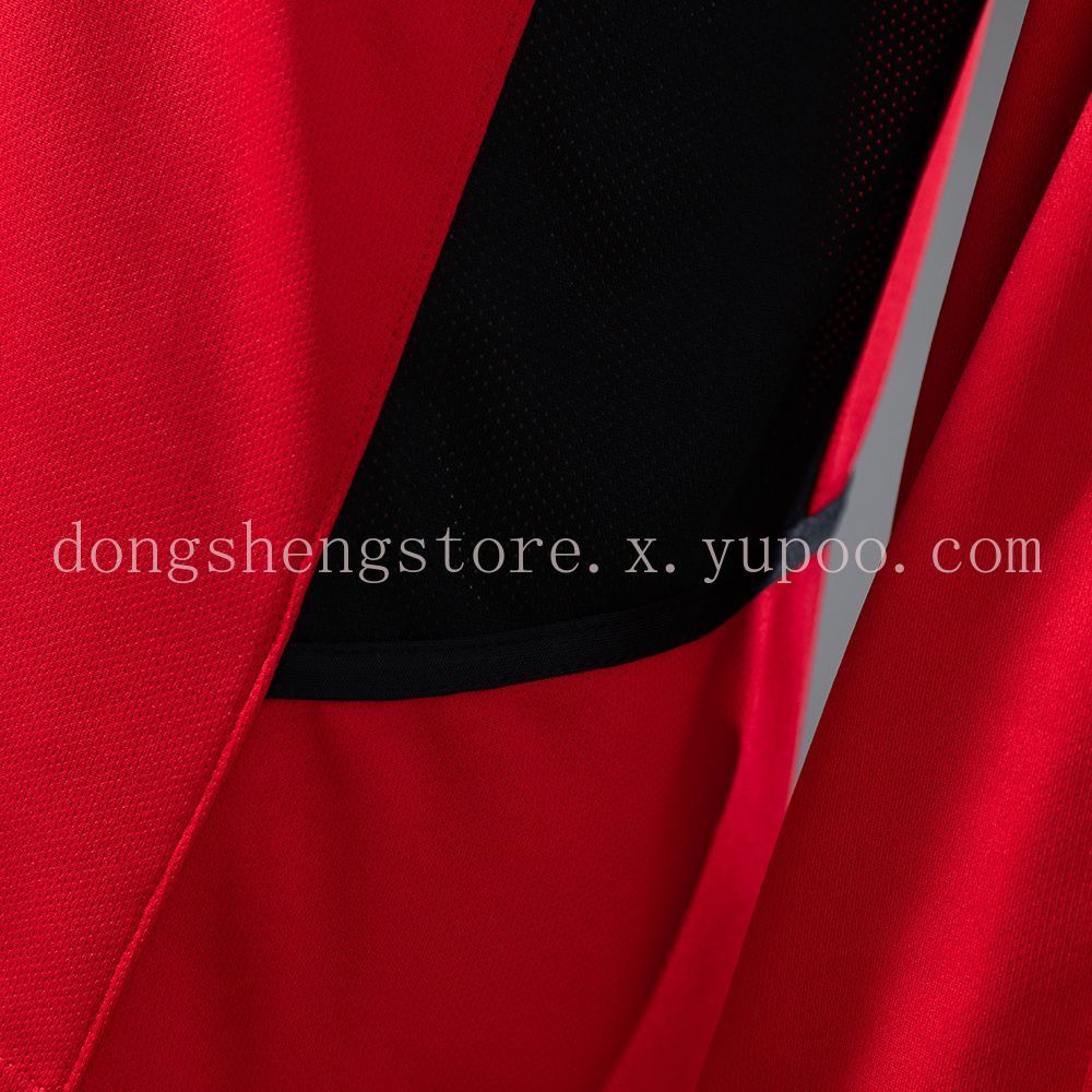 Manchester United Home 2002-04 Long Sleeves Retro Jersey