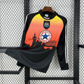 Newcastle United 1996-97 Goalkeeper Uniform Long Sleeves Retro Jersey