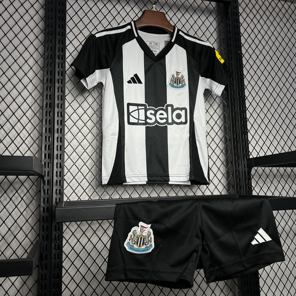 Newcastle United 2024-25 Home Kids Kit