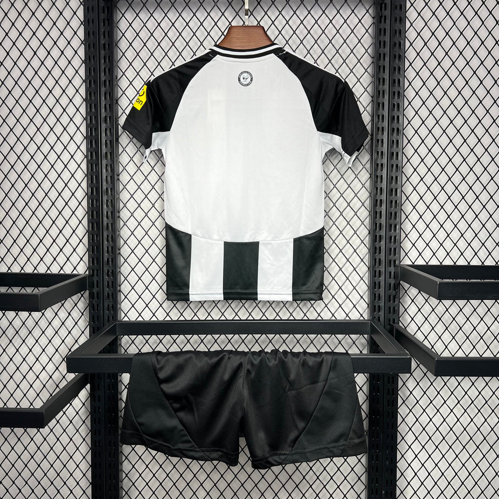 Newcastle United 2024-25 Home Kids Kit