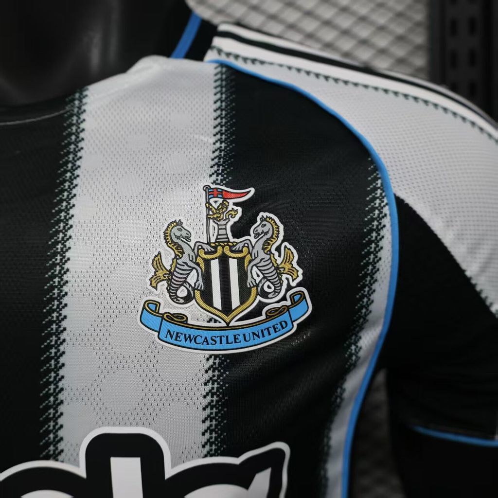 Newcastle United 2025-26 Home Jersey Player Version