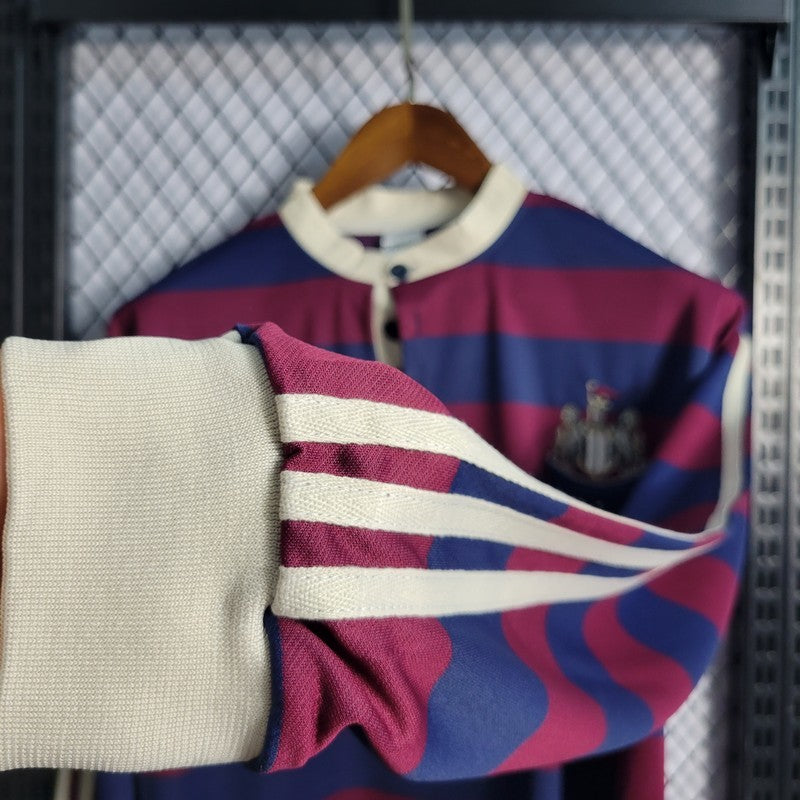 Newcastle United 95-96 Away Long Sleeves Retro Jersey