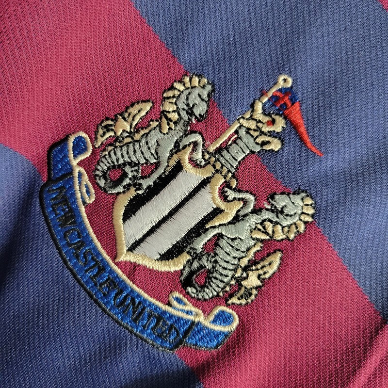 Newcastle United 95-96 Away Long Sleeves Retro Jersey