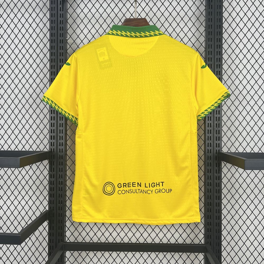 Norwich City FC 25-26 Home Football Jersey
