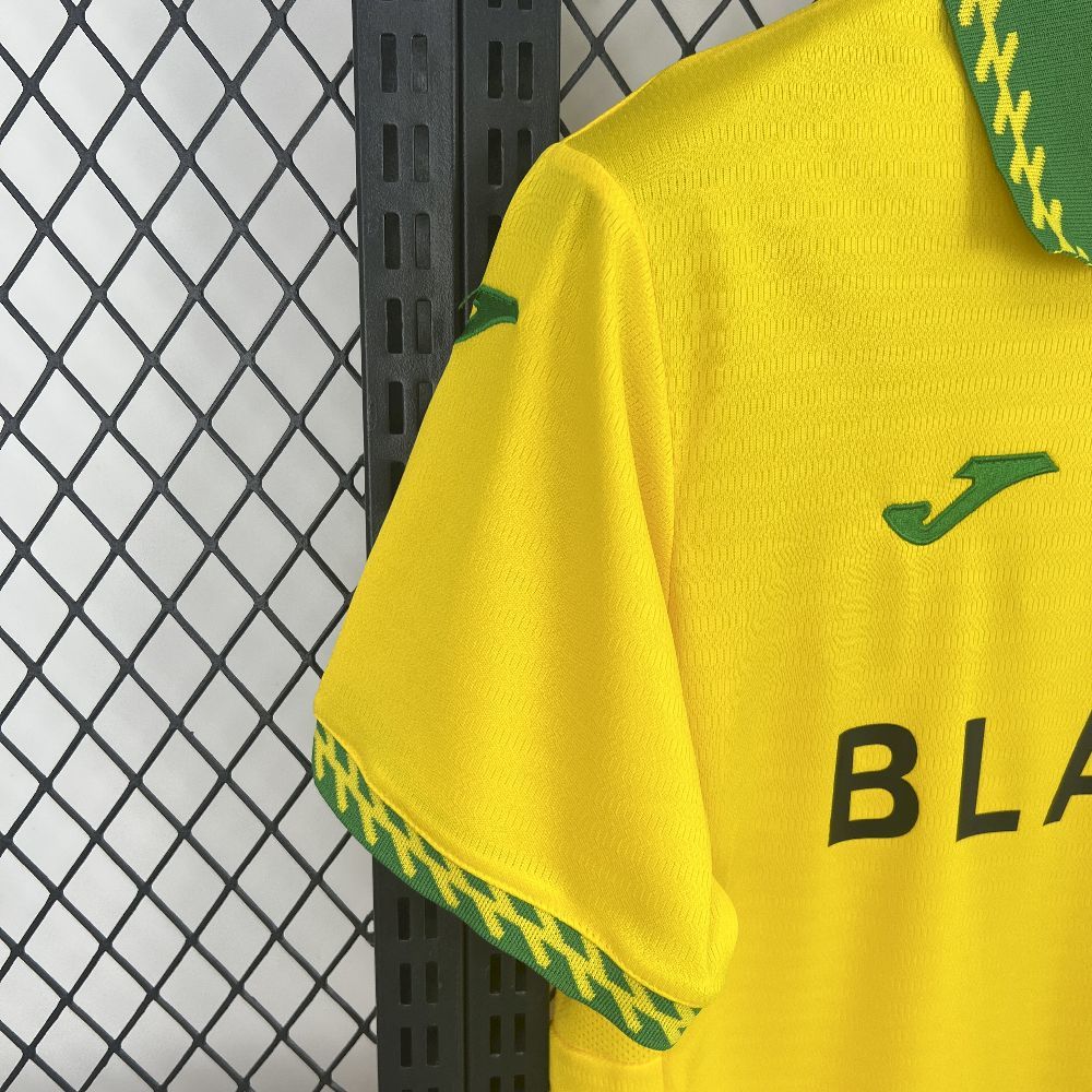 Norwich City FC 25-26 Home Football Jersey