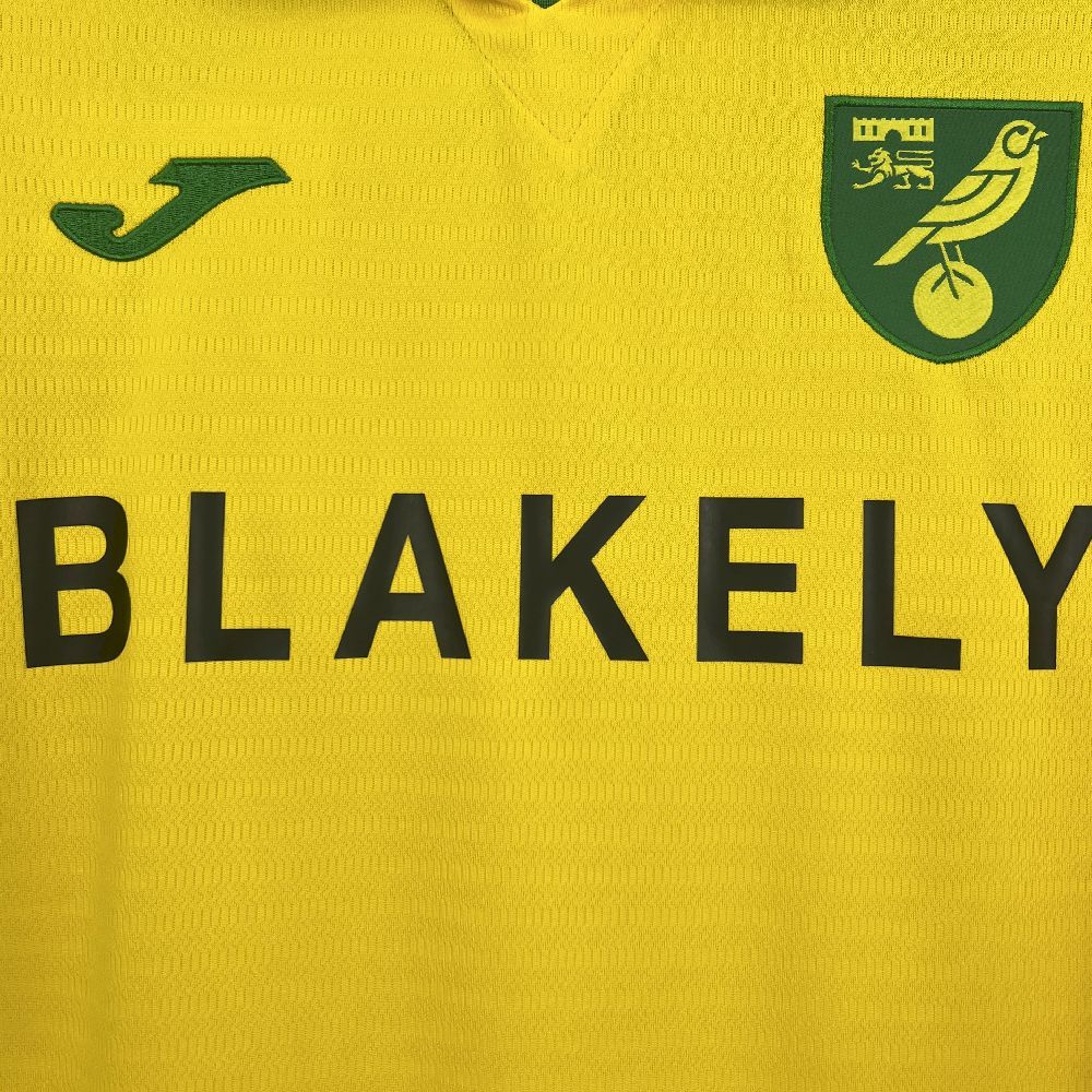 Norwich City FC 25-26 Home Football Jersey