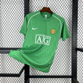 Top 11 Manchester United 2007-08 Green Goalkeeper Retro Jersey