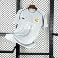 Top 11 Manchester United 2007-08 Grey Goalkeeper Retro Jersey