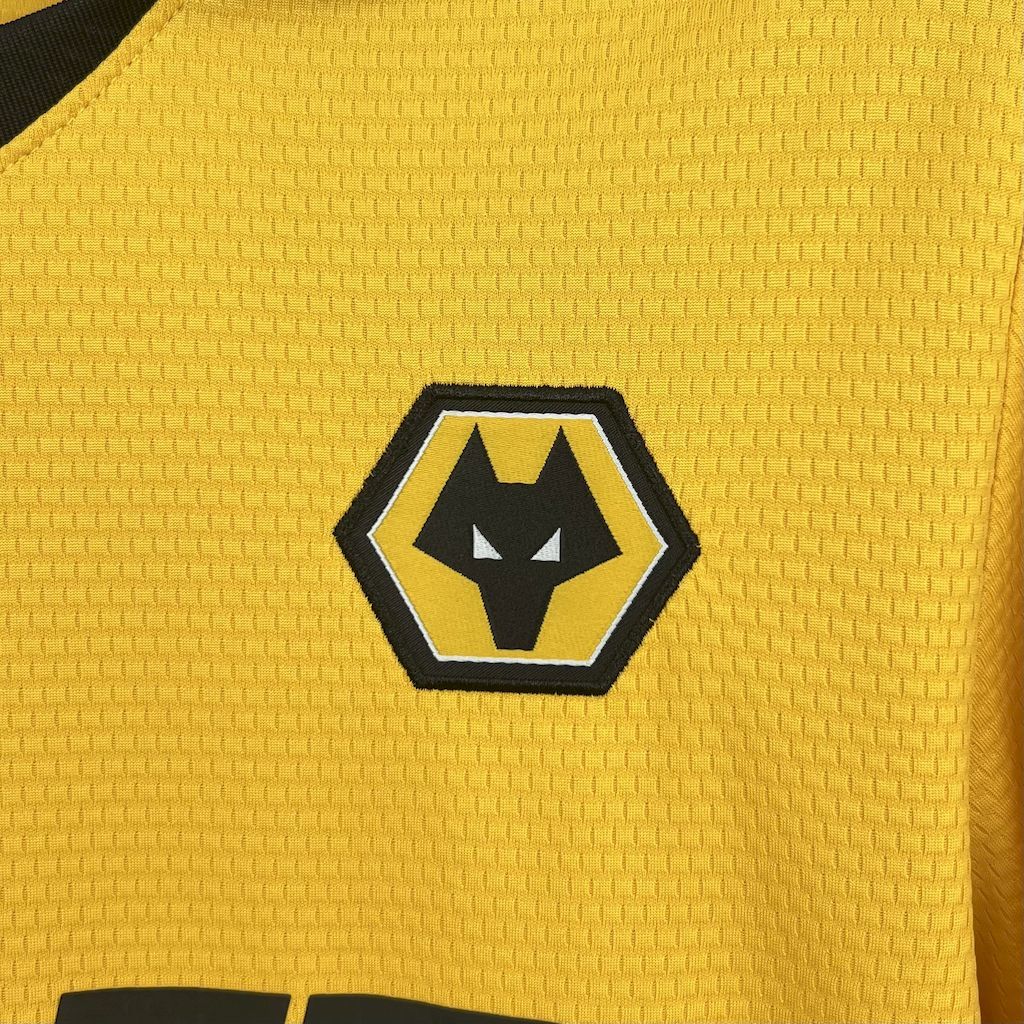 Top 11 Wolves 2025-26 Home Football Jersey