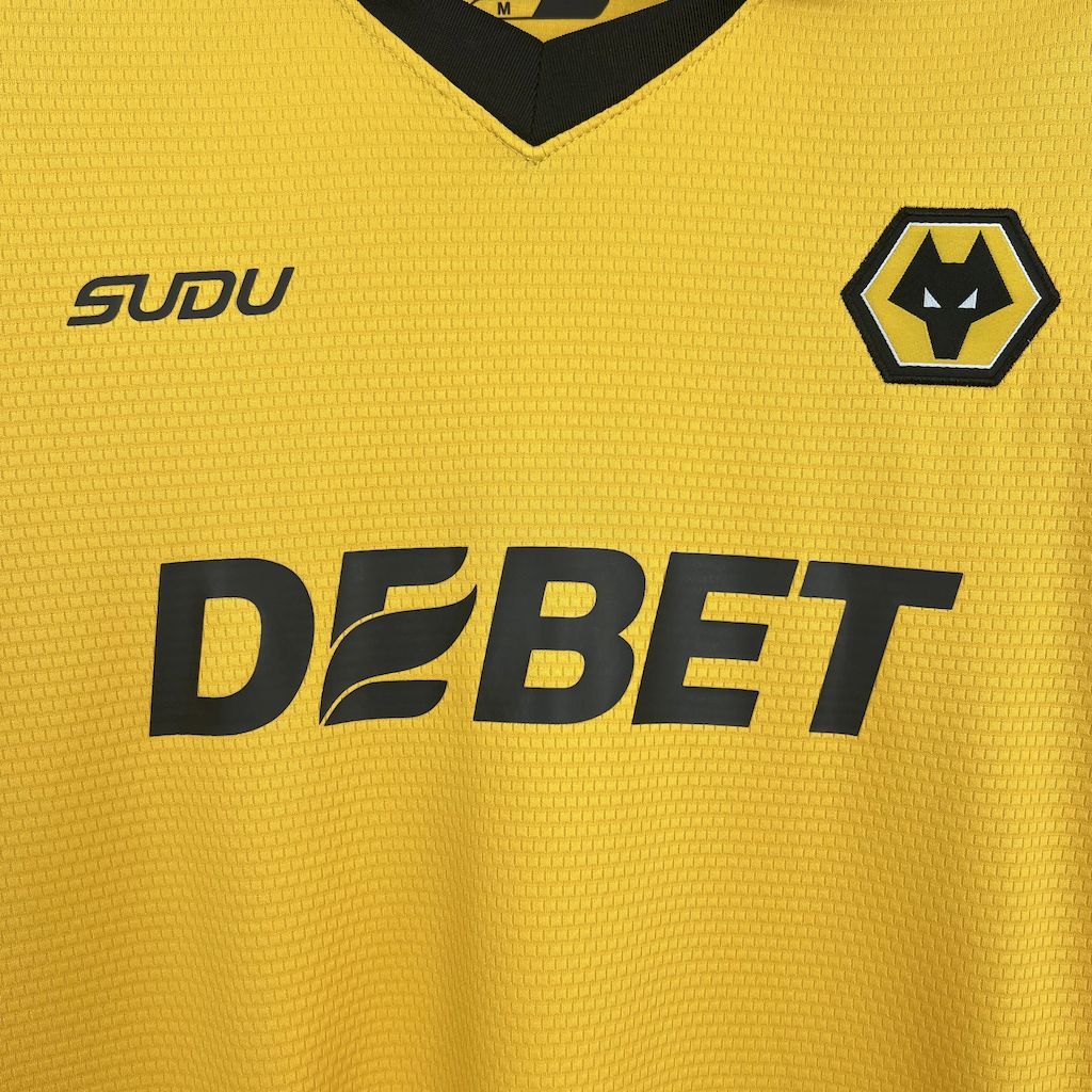 Top 11 Wolves 2025-26 Home Football Jersey