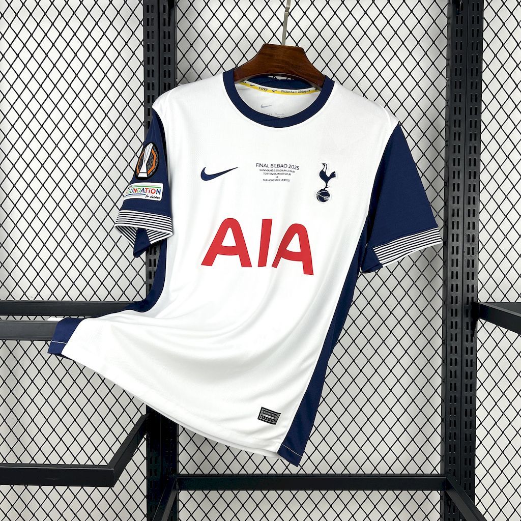 Tottenham Hotspur 2024-25 Home Europa League Winners Football Jersey