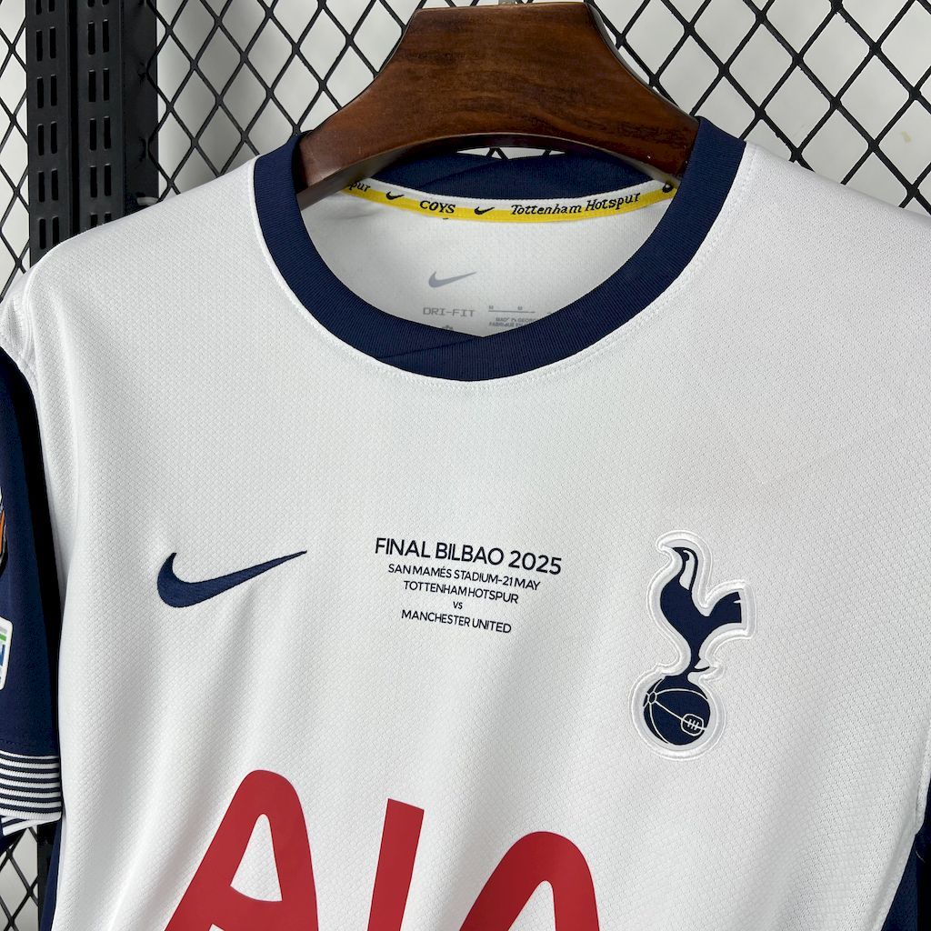 Tottenham Hotspur 2024-25 Home Europa League Winners Football Jersey