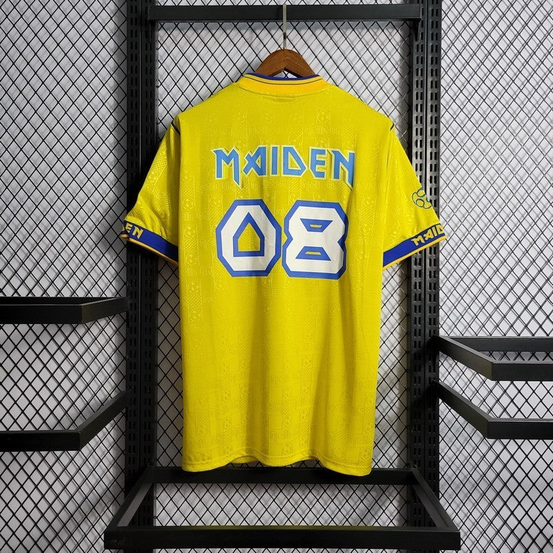 West Ham United 2008 Yellow Iron Maiden Edition Retro Jersey