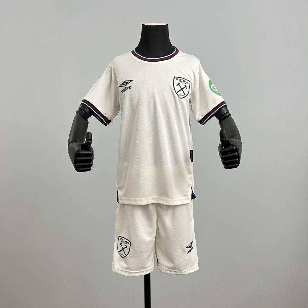 West Ham United 25-26 Away Kids Kit