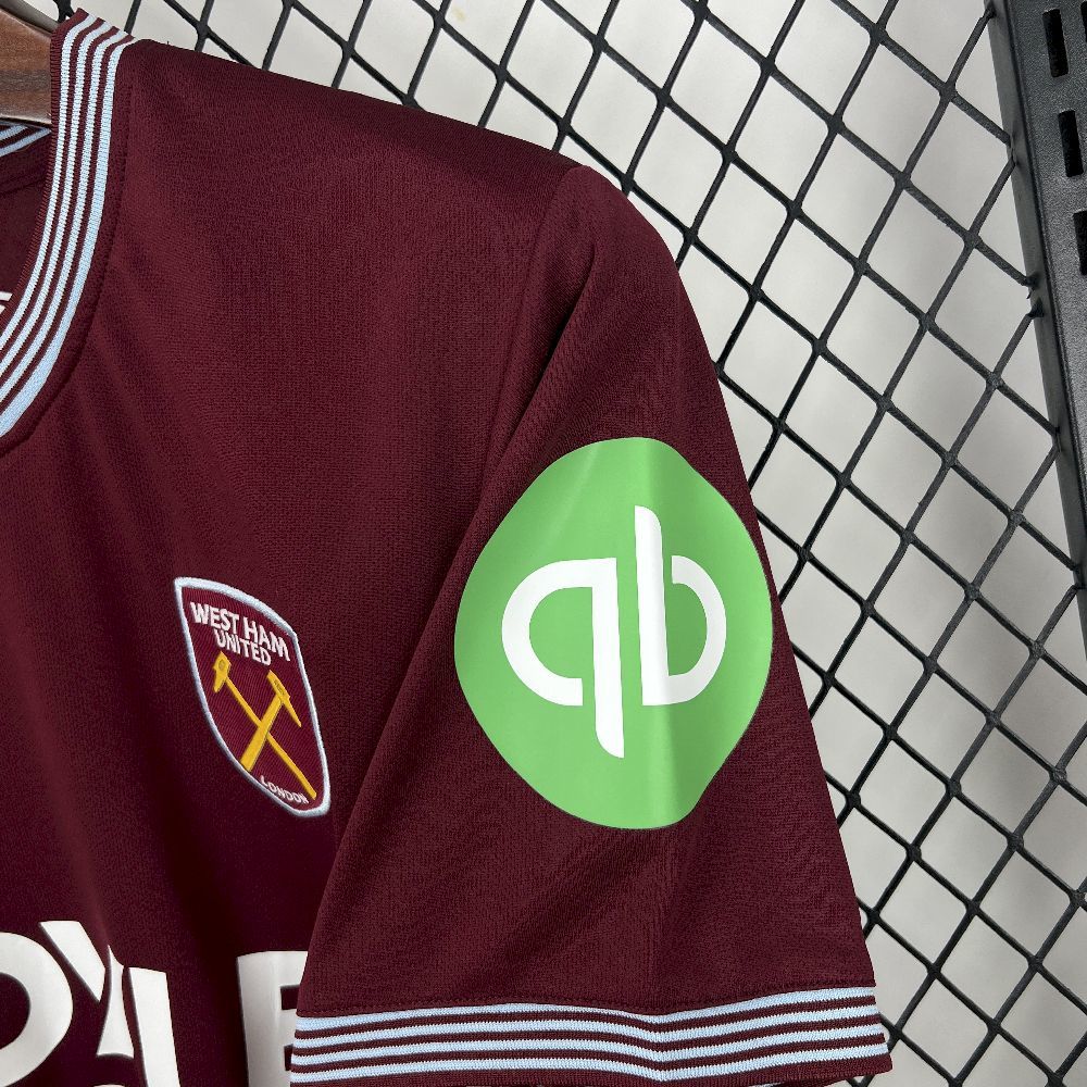 West Ham United 25-26 Home Football Jersey