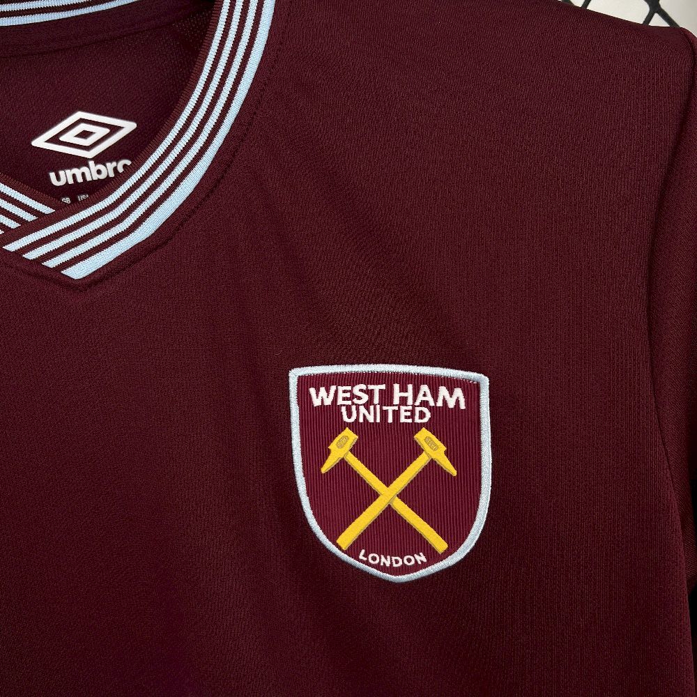 West Ham United 25-26 Home Football Jersey