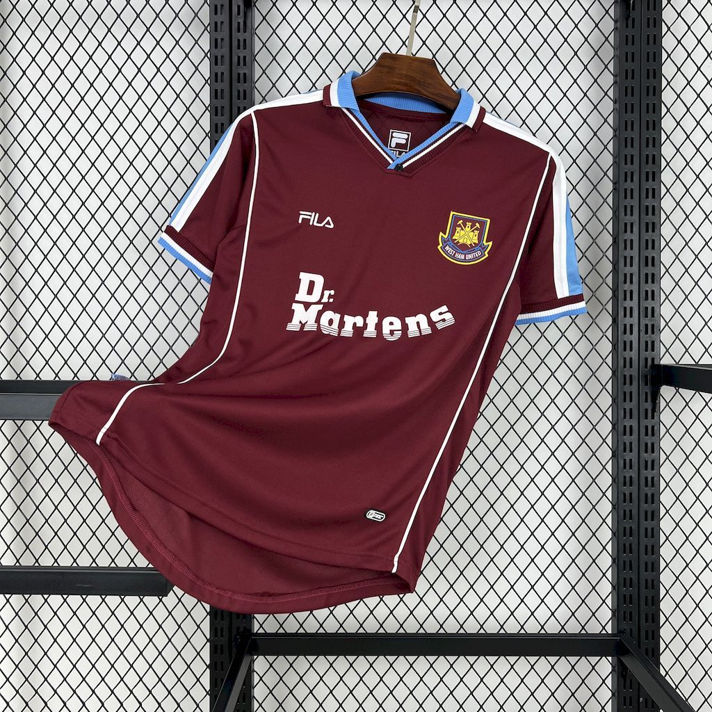 West Ham United 99-01 Home Retro Jersey